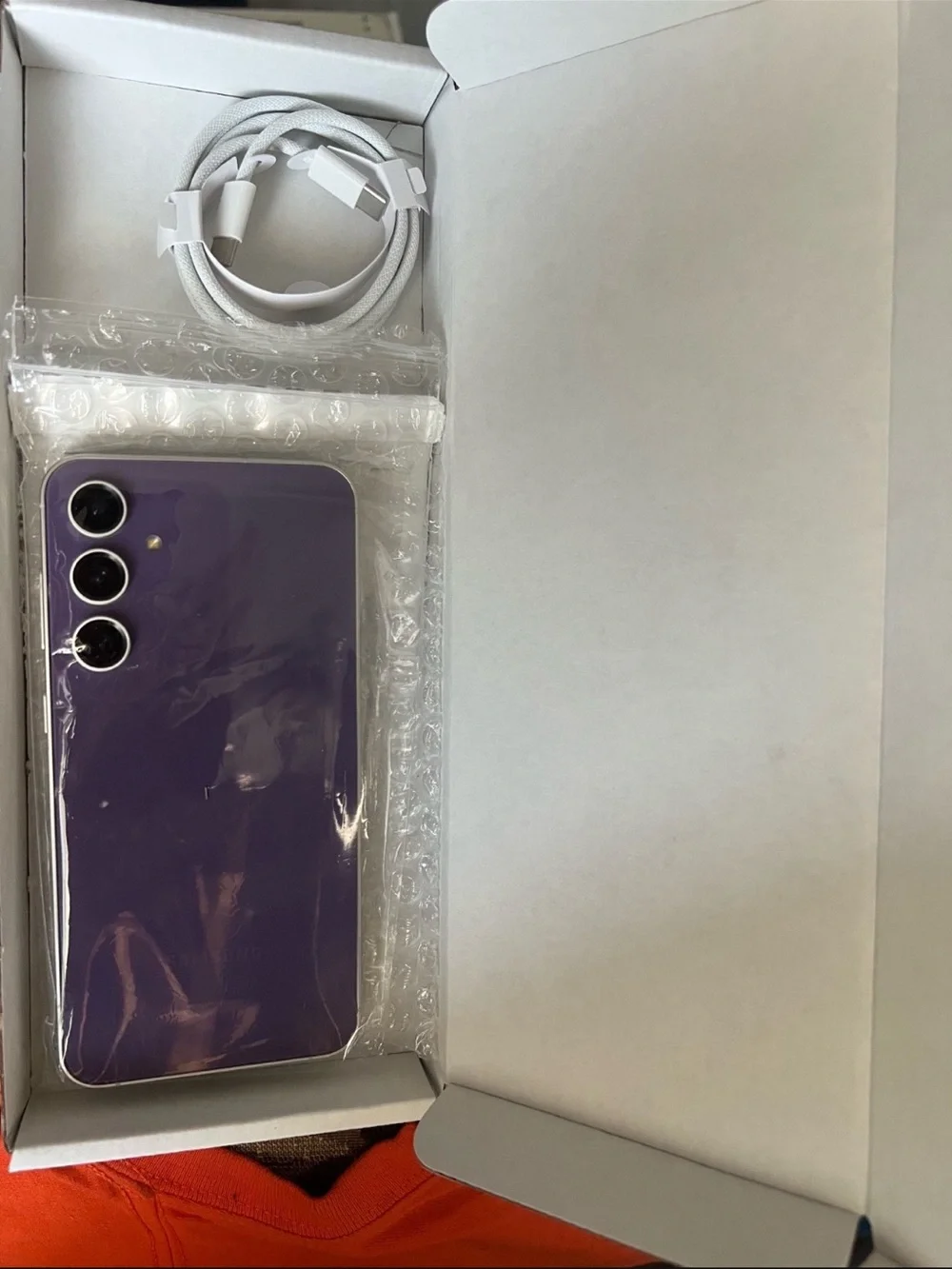 Purple Smartphone with Triple Camera - Unbranded